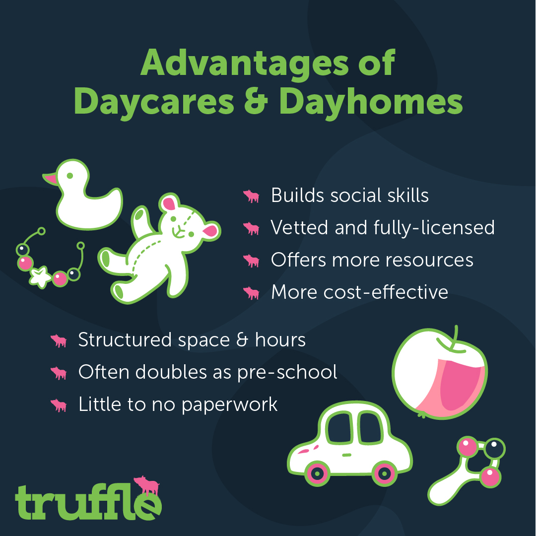 Dayhome, Daycare, or Nanny Which one should you choose? Truffle